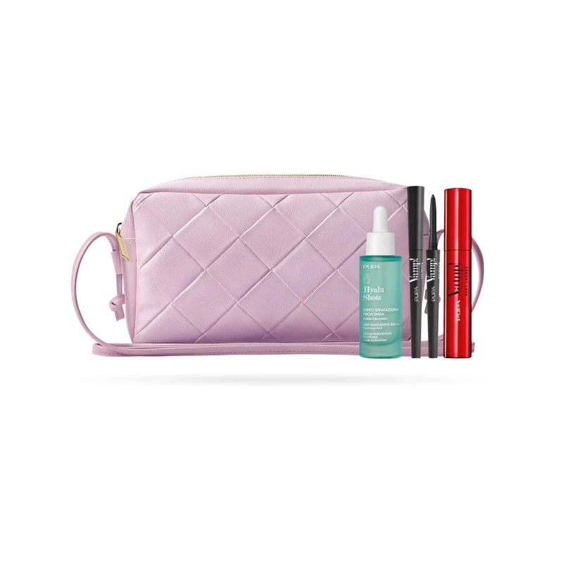 Pupa Kit Mascara Vamp! Sexy Lashes 9ml + Matita Waterproof Vamp! 0,35g + Hyalu Shots Siero Idratazio