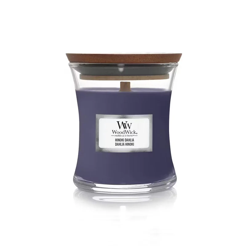 Woodwick - Candela Piccola Hinoki Dahlia