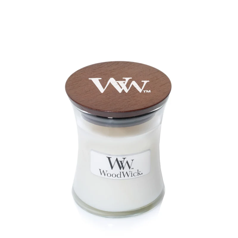 Woodwick - Candela Piccola White Tea & Jasmine