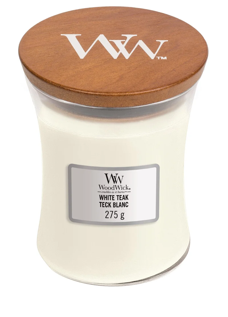 Woodwick - Candela Media White Teak