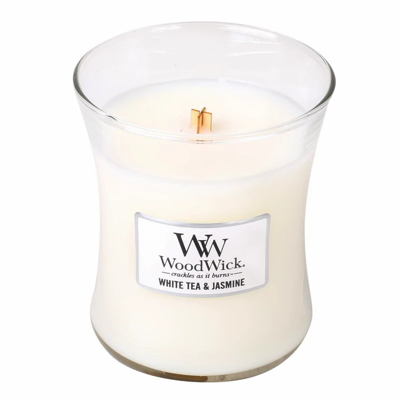 Woodwick - Candela Media White Tea & Jasmine