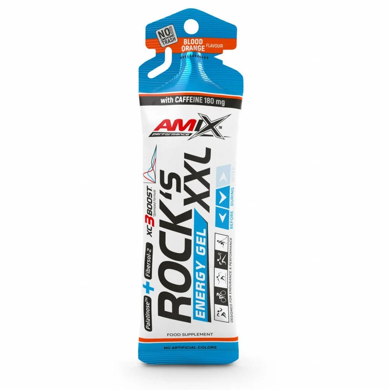 Newtritions Amix Performance Rock’s Energy Gel XXL Con Caffeina Gusto Arancia 65g