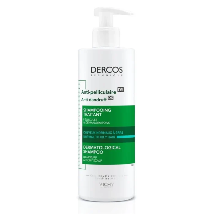 Dercos Shampoo Antiforfora Capelli Da Normali a Grassi Vichy 390ml