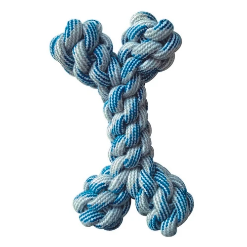 Croci Cotonosso Bicolor Pastel Blue Gioco Per Cani 20cm