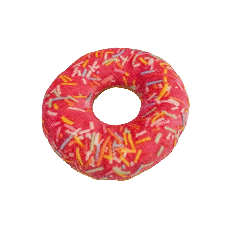 Croci Bakery Street Donut Rosa Con Catnip Gioco Per Gatti 9cm