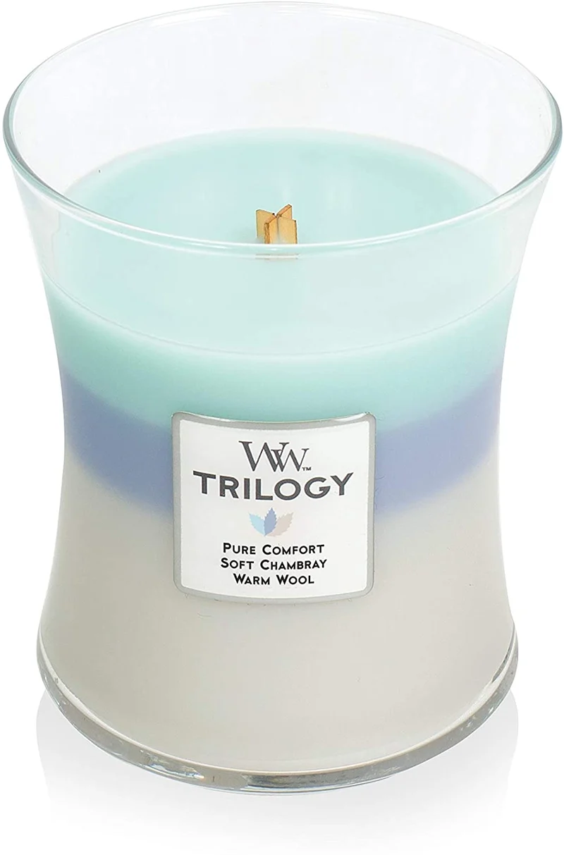 WoodWick - Candela Media Trilogy Woven Comforts