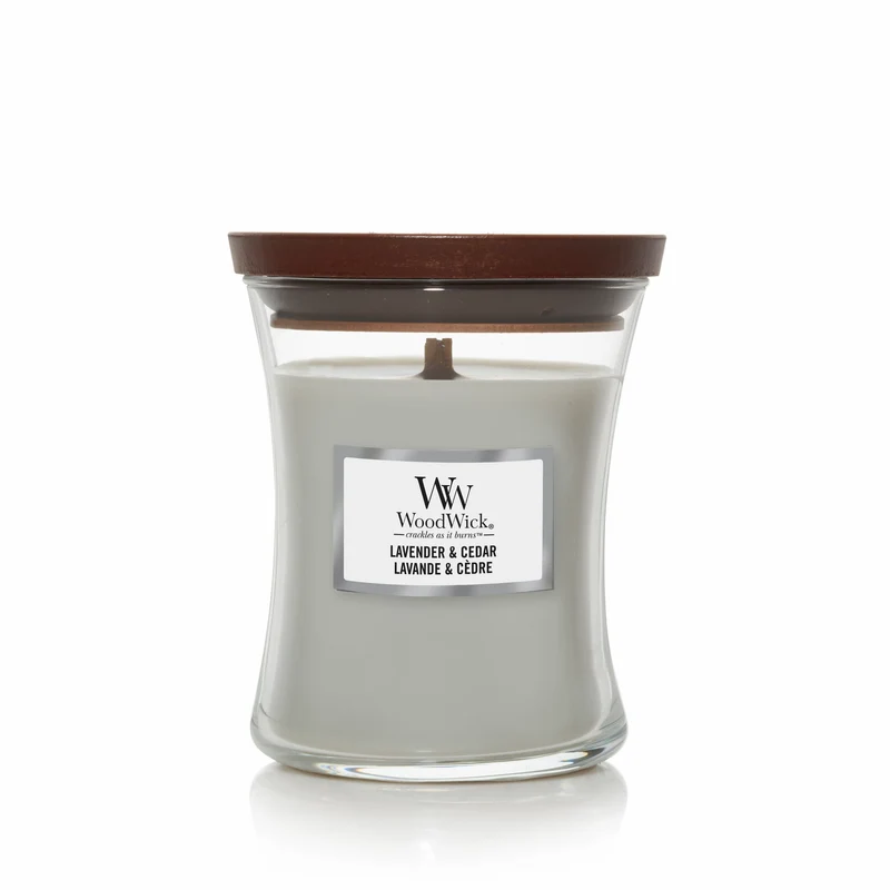 Woodwick - Candela Media Lavender & Cedar