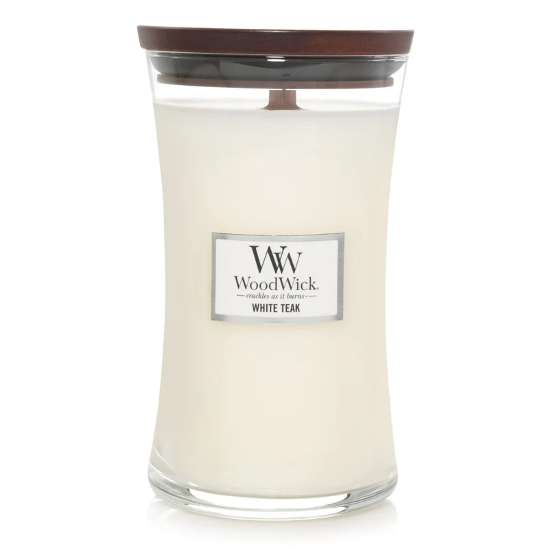 Woodwick - Candela Grande White Teak