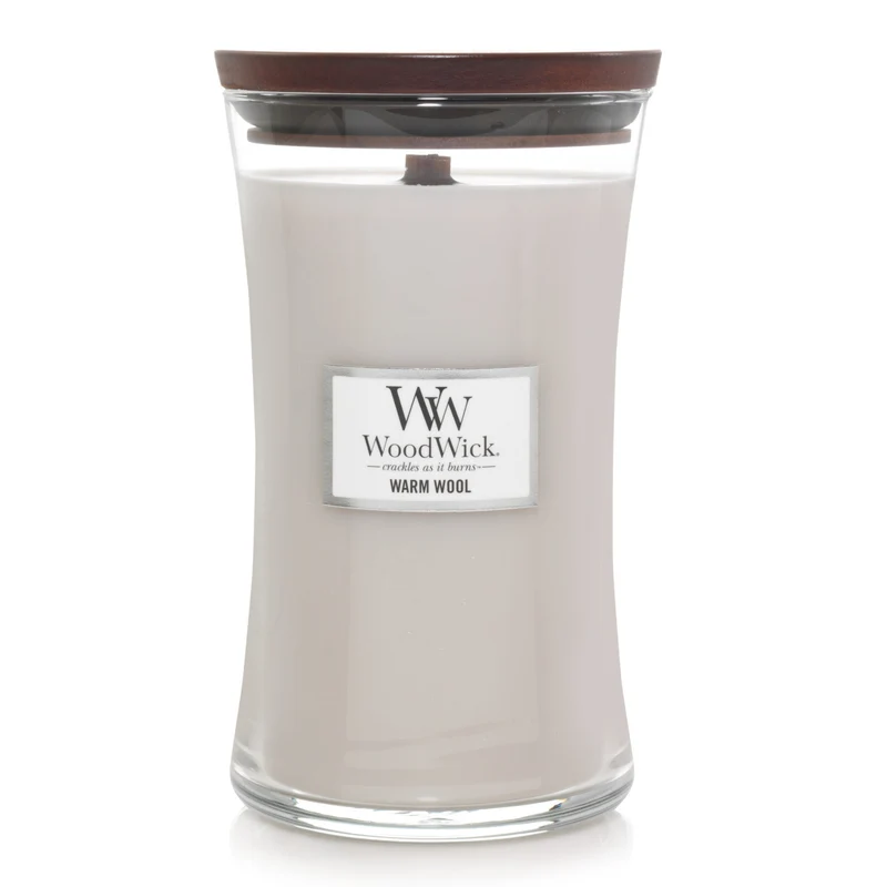 Woodwick - Candela Grande Warm Wool
