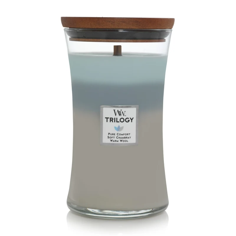 Woodwick - Candela Grande Trilogy Woven Comforts