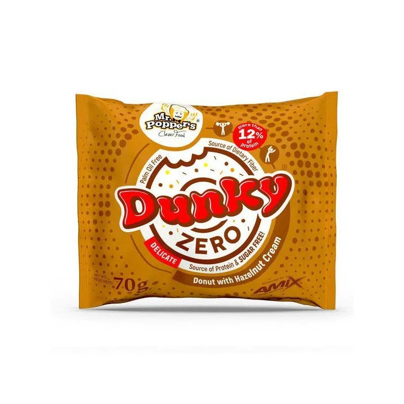 Newtritions Amix Mr. Popper’s Dunky Zero Gusto Crema Di Nocciola 70g