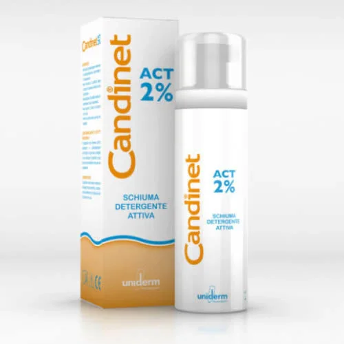 CANDINET ACT 2% SCHIUMA DETERGENTE ATTIVA 150 ML