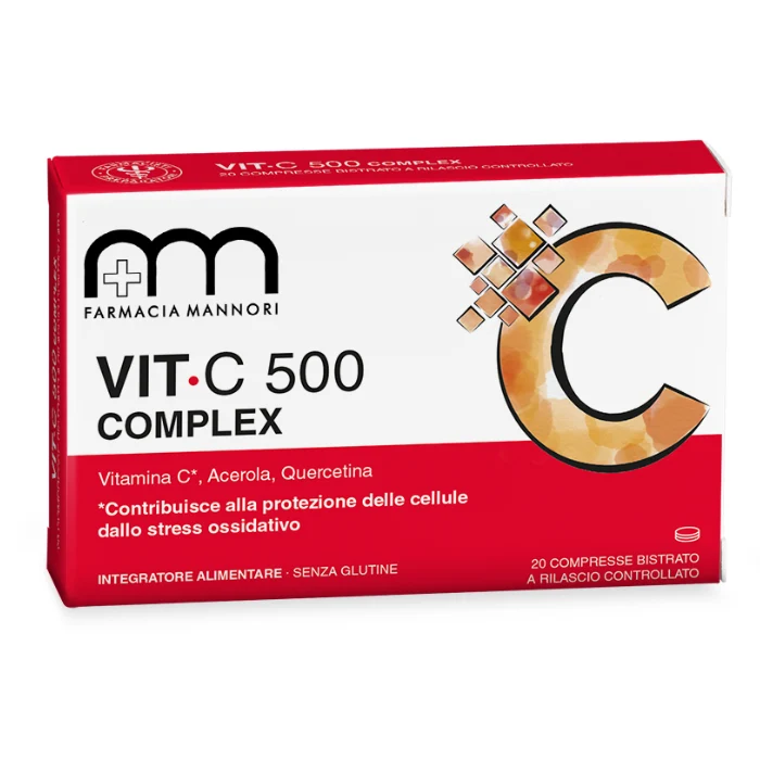 Vit-c 500 Complex Integratore a Base Di Vitamina C Farmacisti Preparatoti 20 Compresse