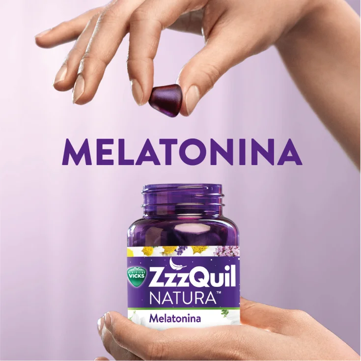 Zzzquil Natura Integratore Per Il Sonno Con Melatonina Per Dormire 30 Pastiglie Gommose