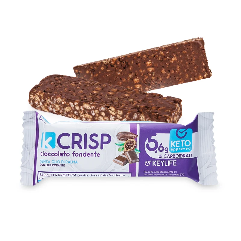 Keylife Kcrisp Cioccolato Fondendente 35g