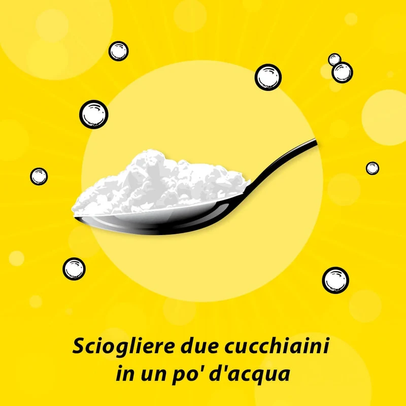 Citrosodina Classica in Granuli Effervescente Digestivo Rinfrescante per Digestione Difficile con Acido Citrico e Bicarbonato di Sodio, 150g