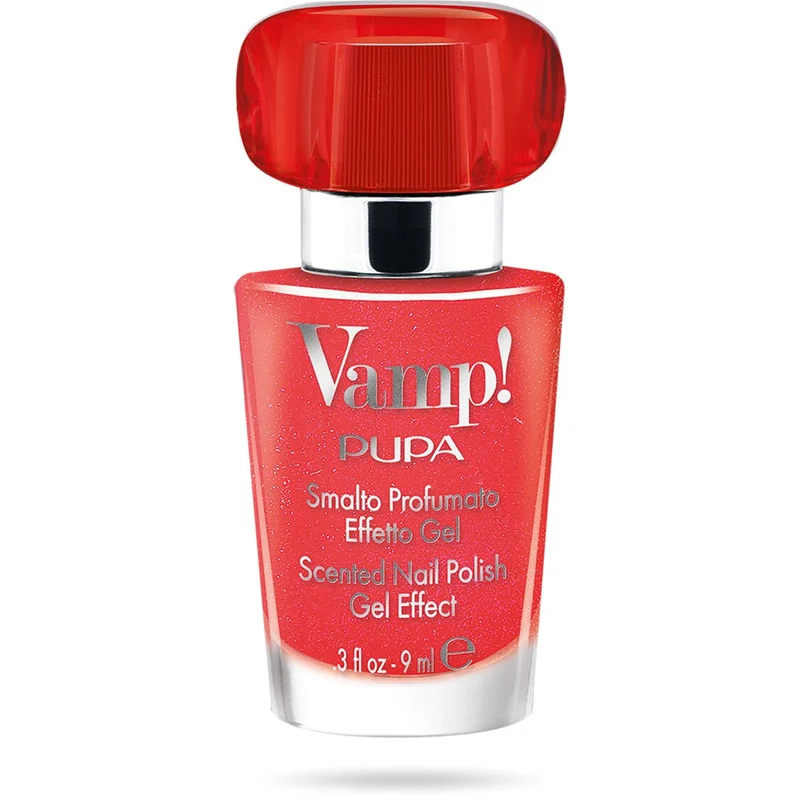 Pupa Vamp Smalto Profumato Effetto Gel 213 Pop Coral 9ml