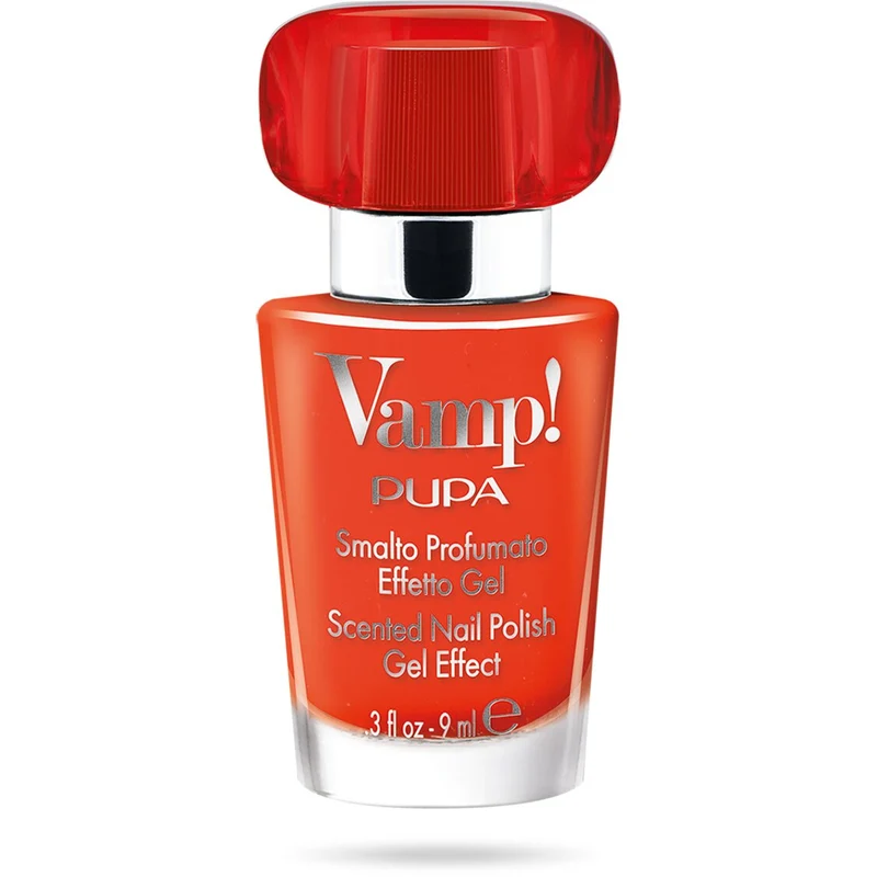 Pupa Vamp Smalto Profumato Effetto Gel 210 Sexy Orange 9ml