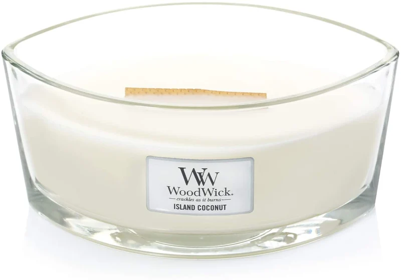 WoodWick - Candela Ellipse Island Coconut