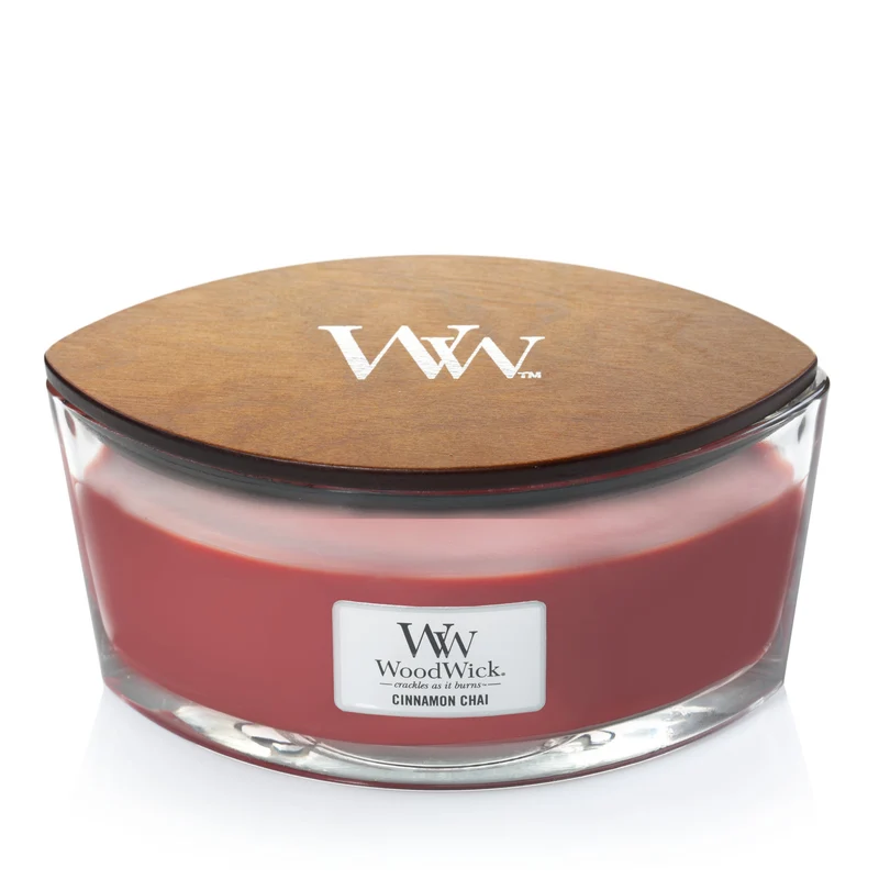 Woodwick - Candela Ellipse Cinnamon Chai