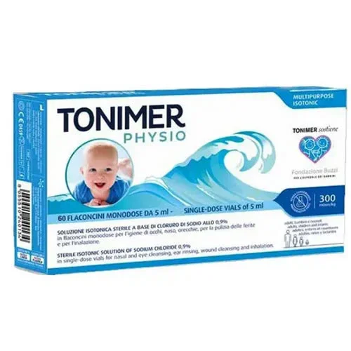 TONIMER PHYSIO MONODOSE 60 SOLUZIONE NASALE 60 FLACONCINI 5 ML