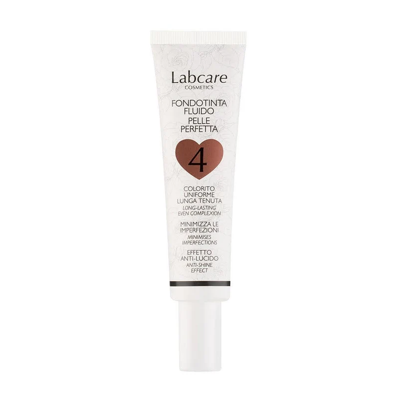 Labcare Fondotinta Fluido Pelle Perfetta Tonalità 4 30ml