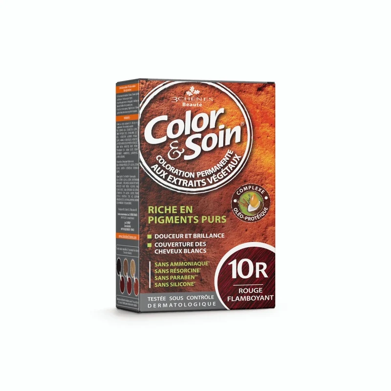 Les 3 Chenes Color & Soin Kit Tinta Capelli 10R Rosso Brillante
