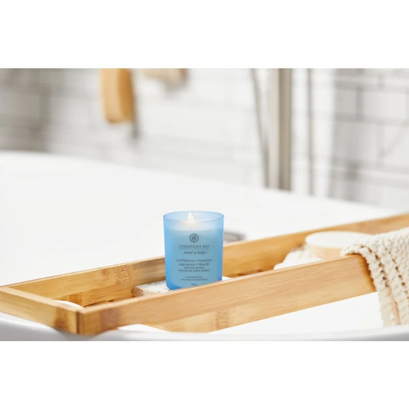 Chesapeake Bay - Candela piccola Confidence & Freedom (Oak Moss Amber)