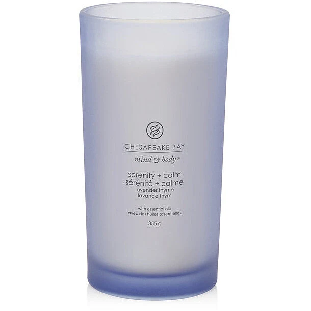 Chesapeake Bay - Candela grande Serenity & Calm (Lavender Thyme)
