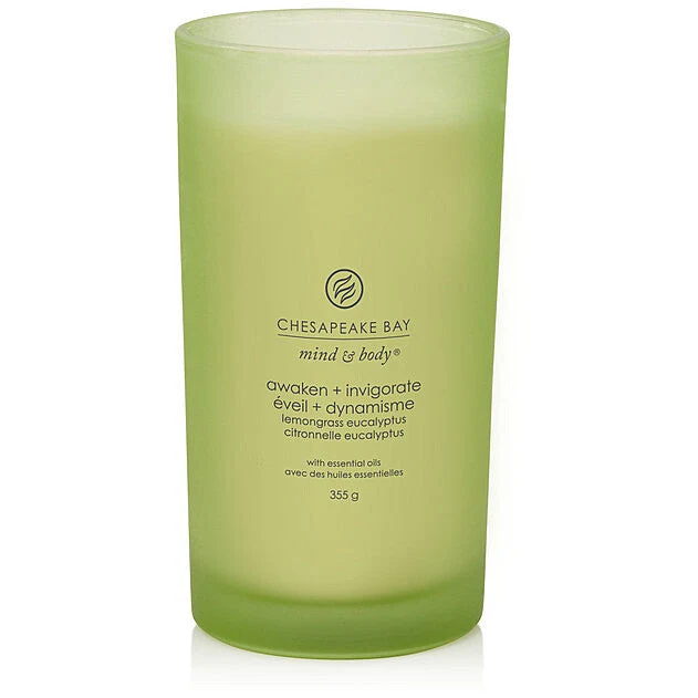 Chesapeake Bay - Candela grande Awaken & Invigorate (Lemongrass Eucalyptus)