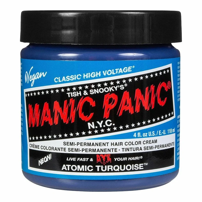 Manic Panic Atomic Turquoise Colorazione Semipermanente Classica Per Capelli 118ml