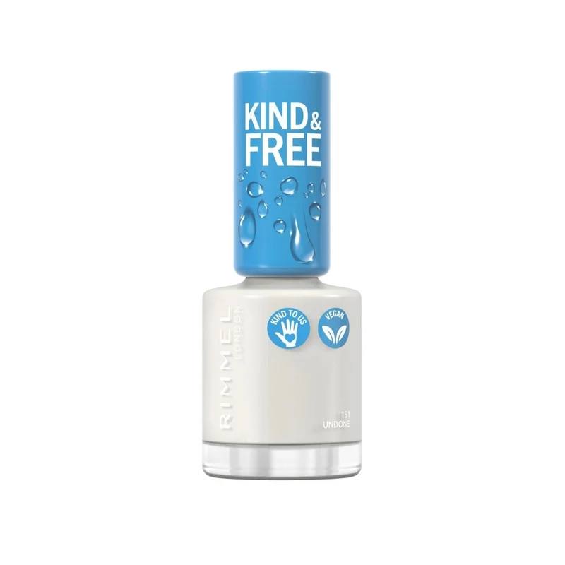 Rimmel Kind & Free Smalto Formula A Base Naturale Tonalità 151 Fresh Undone 8ml