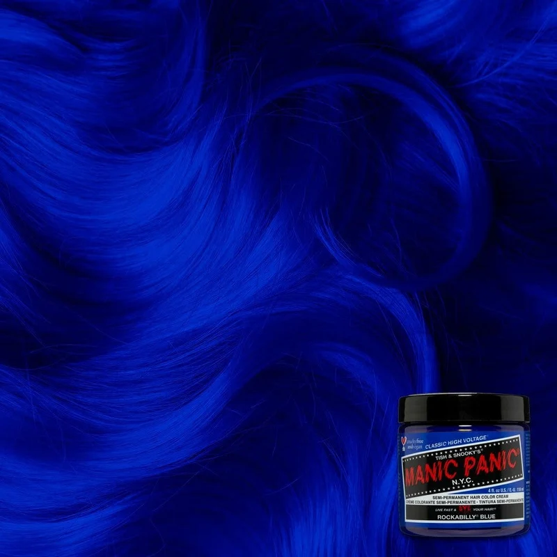 Manic Panic Rockabilly Blue Colorazione Semipermanente Classica Per Capelli 118ml