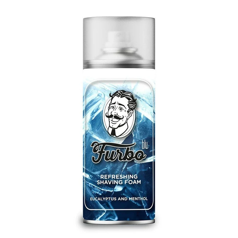 Furbo Vintage Blu Schiuma Da Barba Rinfrescante 300ml