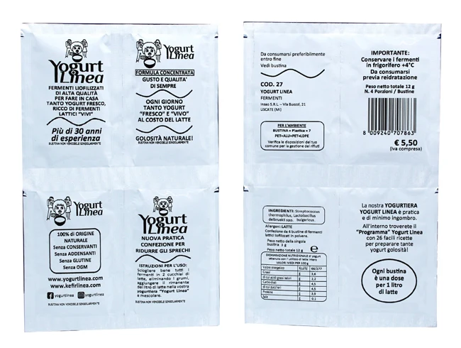 Yogurt Linea Fermenti 4 Bustine da 3g