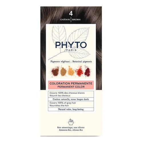 Phyto Phytocolor 4 Castano Colorazione Permanente Capelli