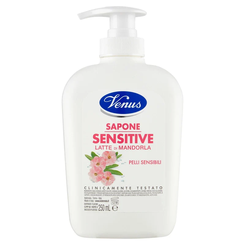 Venus Sapone Sensitive Latte di Mandorla 250 mL