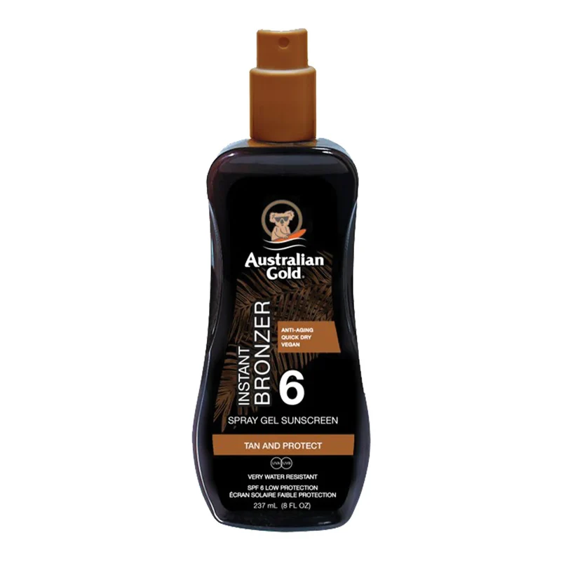 Protezione Solare SPF6 Spray Gel with Instant Bronzer