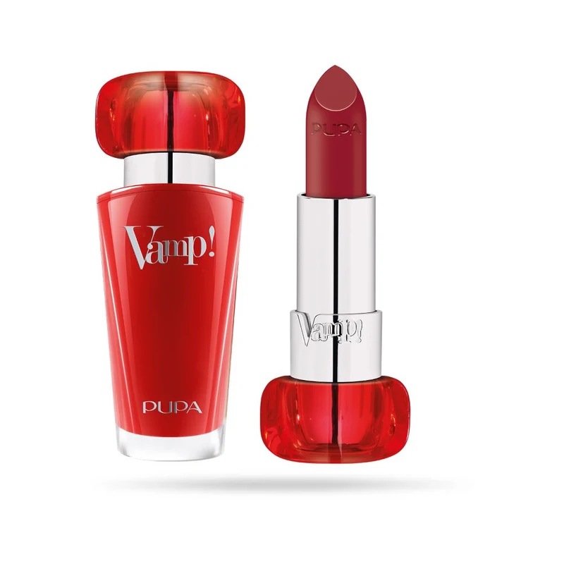 Pupa Vamp! Lipstick Rossetto Volumizzante 3,5g Intense Red 301