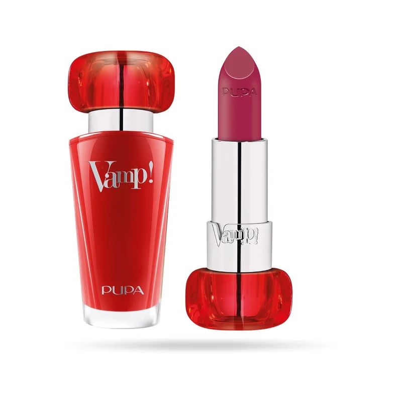 Pupa Vamp! Lipstick Rossetto Volumizzante 3,5g Black Cherry 201