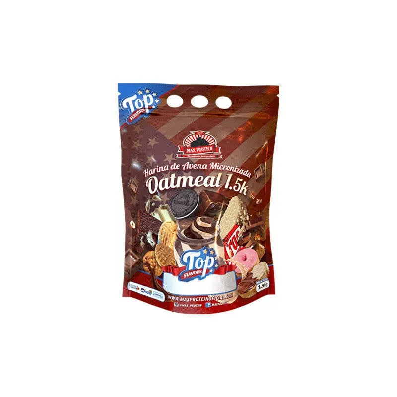 Max Protein OatMeal Top Flavor Gusto Torrone Black Max 1500g