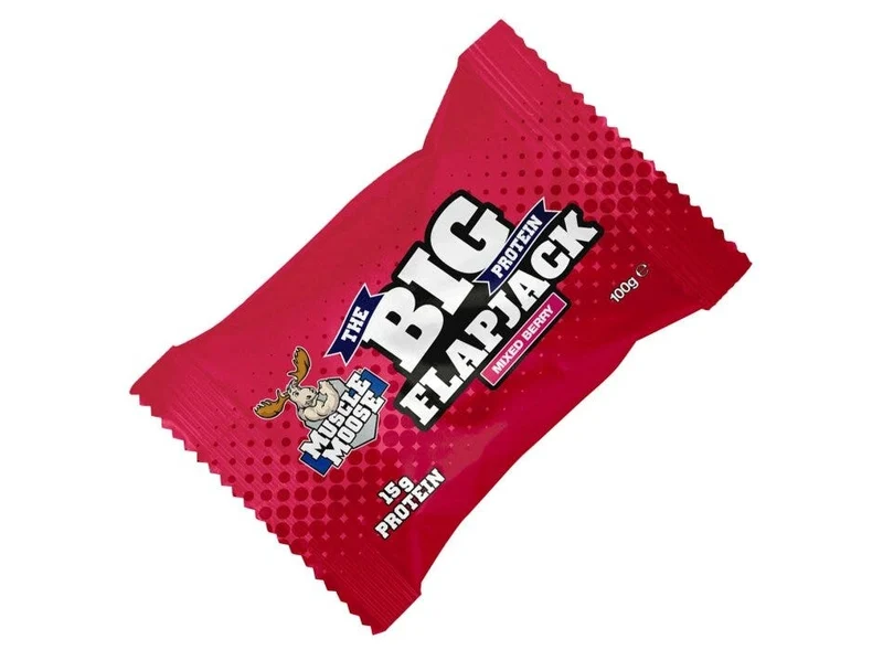 Naskor Big Protein Flapjack Mixed Berry 100g