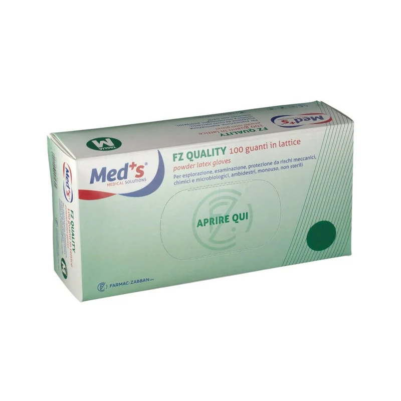 Guanto In Lattice Per Esplorazione FZ Quality Meds S 100 Pezzi