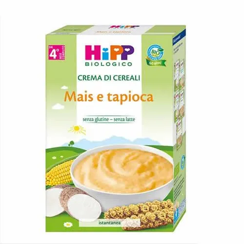 HIPP BIO CREMA CEREALI MAIS/TAPIOCA 200 G