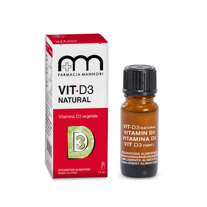 Vit D3 Natural Integratore A Base Di Vitamina D3 Farmacisti Preparatori 17ml