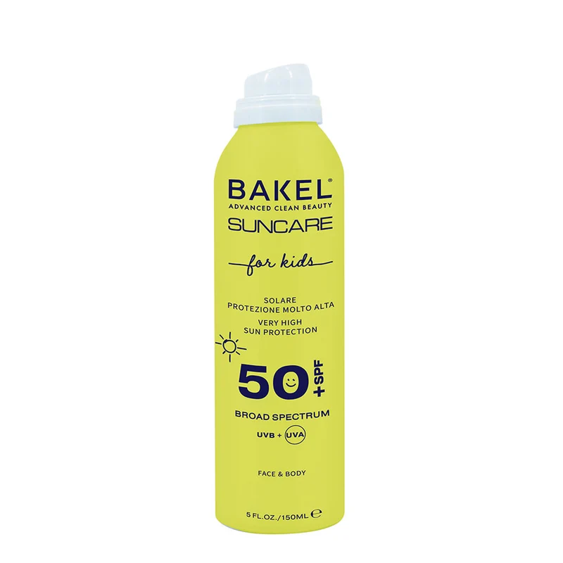 Bakel Suncare Spray Solare For Kids SPF 50+ Viso Corpo 150ml