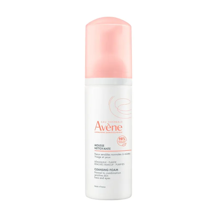Avene Mousse Detergente Delicato Per Pelli Sensibili Viso e Occhi 150ml