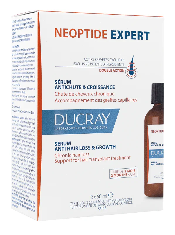 DUCRAY NEOPTIDE EXPERT SIERO ANTICADUTA 2 PEZZI DA 50 ML