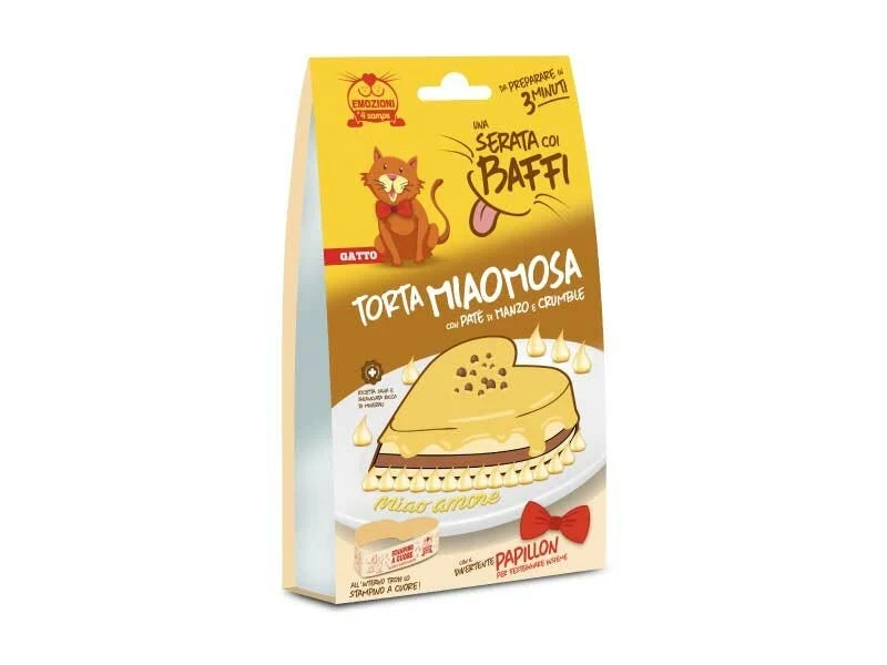 Coltivia Serata Con I Baffi Torta Miaomosa Con Manzo E Crumble Per Gatti