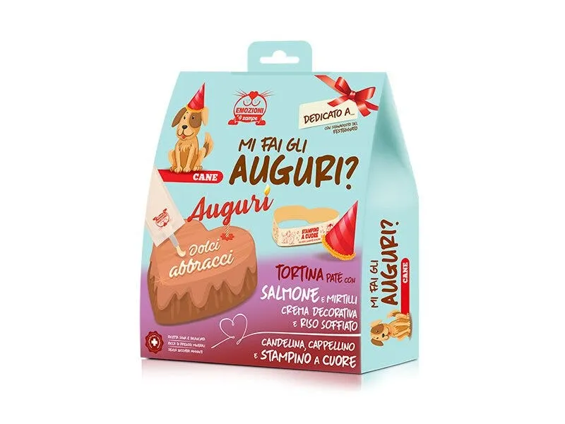 Coltivia Mi Fai Gli Auguri? Kit Al Salmone Per Compleanno Cani